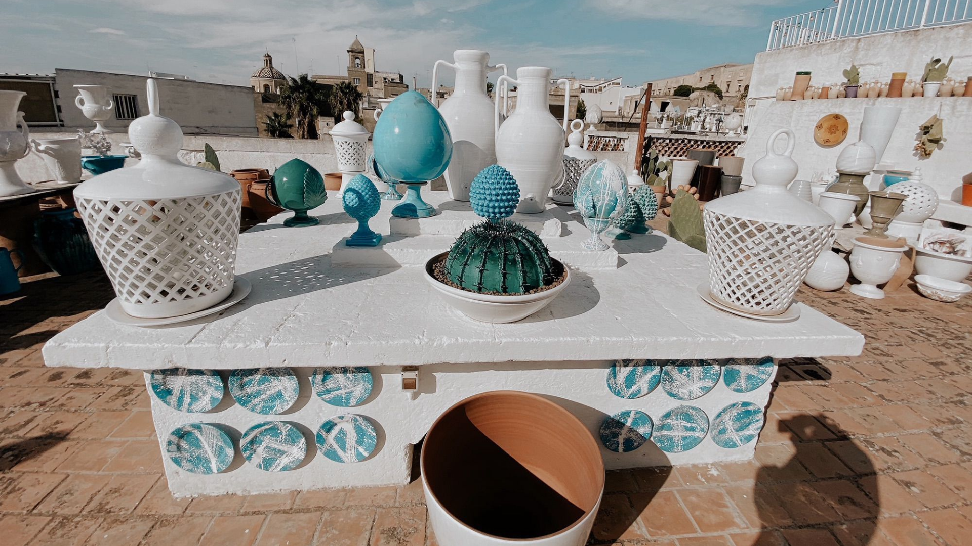 Creazione di ceramiche a Grottaglie