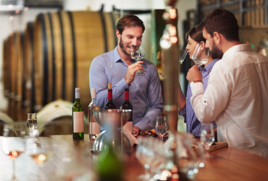 Degustazione di vino e cioccolato